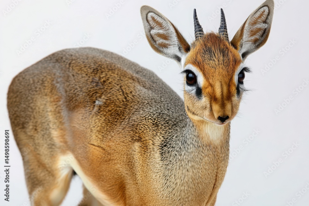 Fototapeta premium Dik-Dik Antelope Portrait. a Kirk