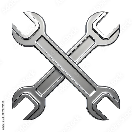 high resolution 3d rendering of a metallic wrench on a transparent background.png