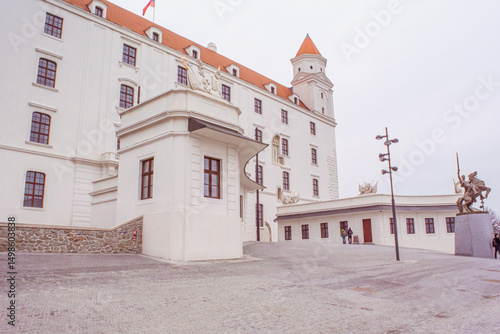 Photography Bratislava Castle on the Hill