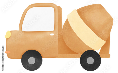 cement mixer truck