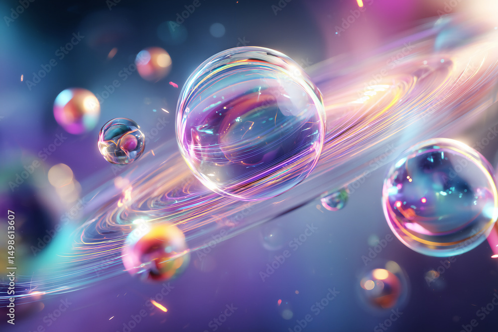 Abstract Glass Planets Collection Abstract Glass Planets Collection