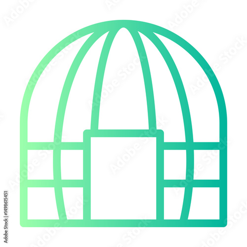 wigwam gradient icon