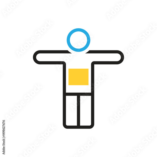 Multi color icon for physical