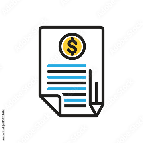Multi color icon for owe