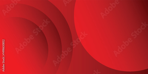 Abstract red geometric shapes background. Used to decorate advertisements,