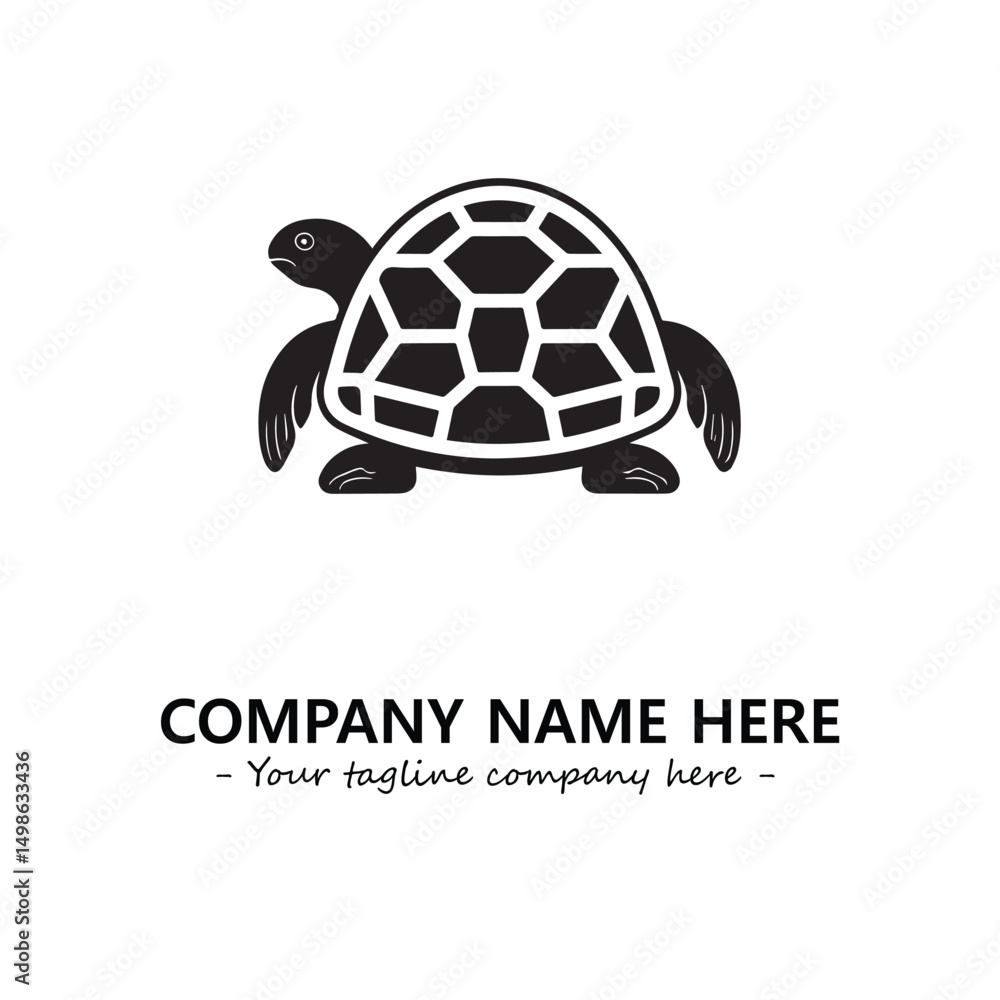 Fototapeta premium Turtle logo design vector illustration