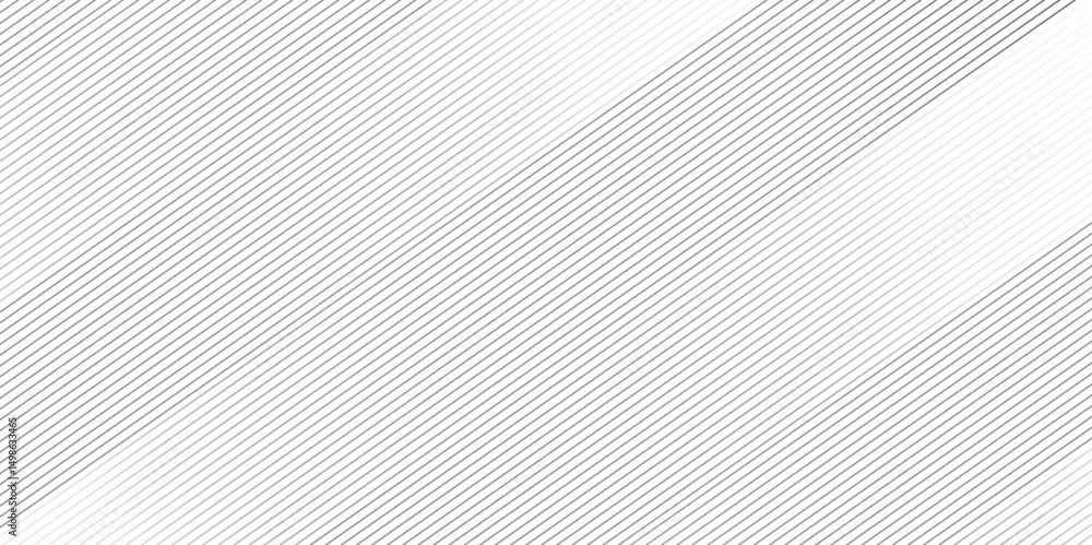 Naklejka premium Diagonal stripe oblique, slanting lines gradient abstract art modern geometric vector pattern background. black and white ribbed striped diagonal line pattern as gradient fabric texture.