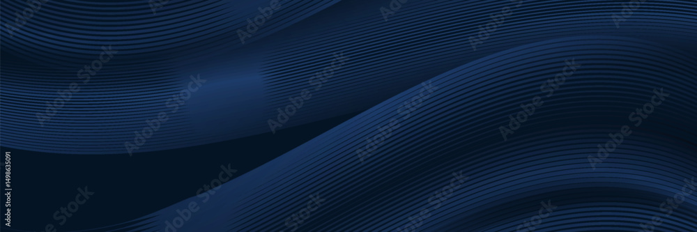 3D modern wave curve abstract presentation background. Luxury paper cut background. Abstract decoration, golden pattern, halftone gradients, 3d Vector illustration. Dark blue 3D modern wave curve abstract presentation background. Luxury paper cut background. Abstract decoration, golden pattern, halftone gradients, 3d Vector illustration. Dark blue
