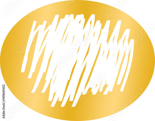  lottery scratch on golden silver shiny badges vector design template.