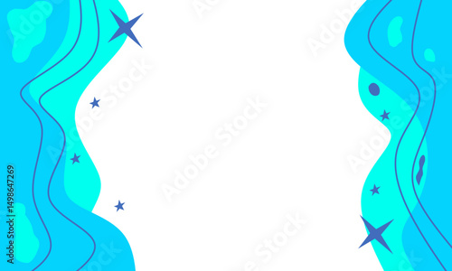 abstract blue background with place for text
