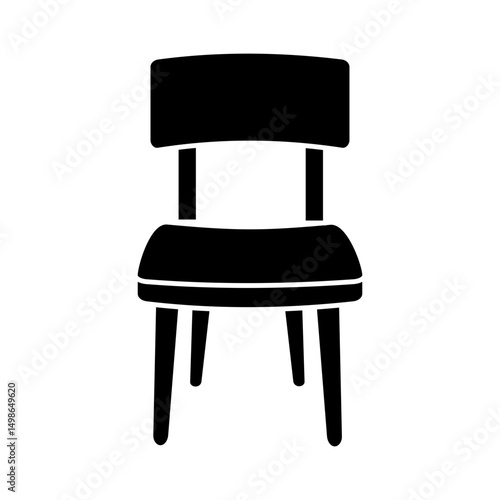 Chair Icon Glyph
