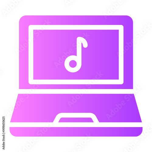 laptop gradient icon