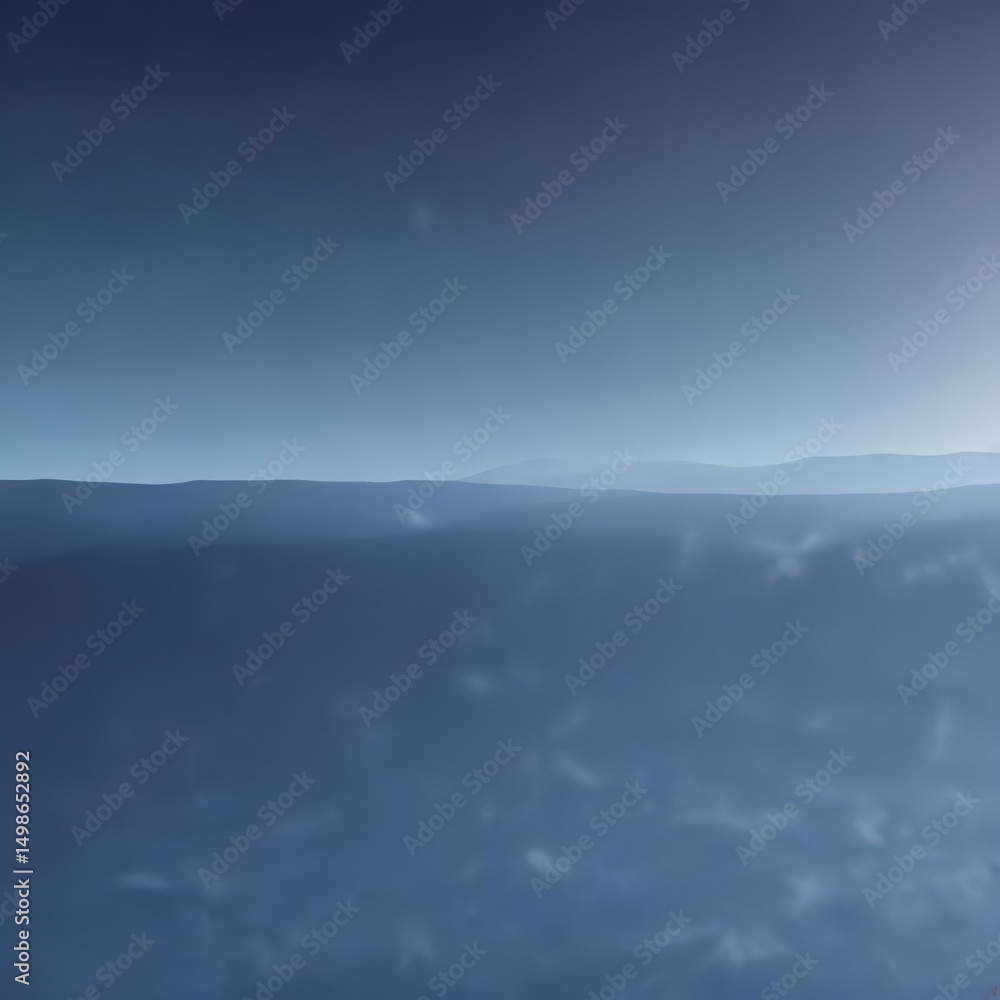 Obraz premium Serene navy to sky blue gradient, smooth texture, high quality, pastel, texture