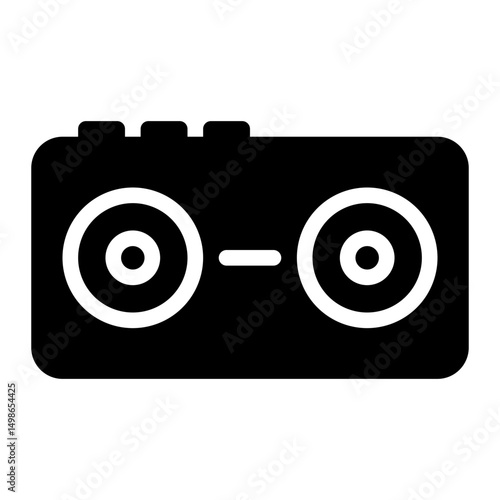 music box glyph icon