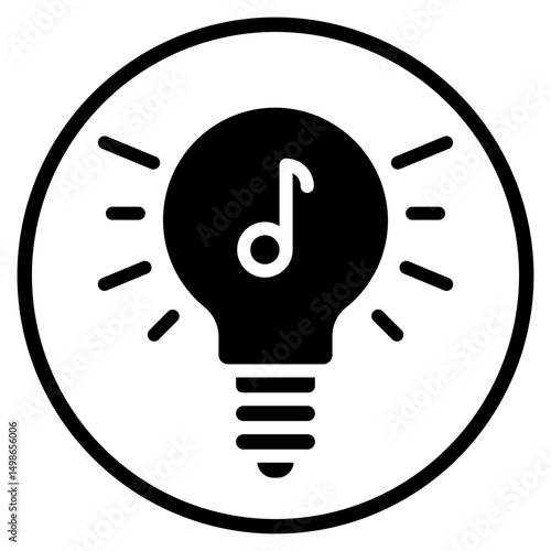 idea glyph icon