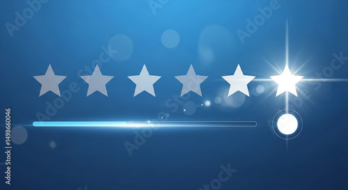 Rating stars and ranking with customer experience and feedback