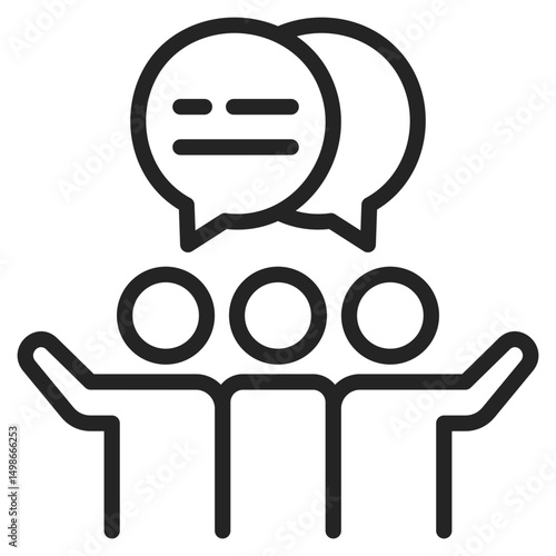 Group Talk  Icon 