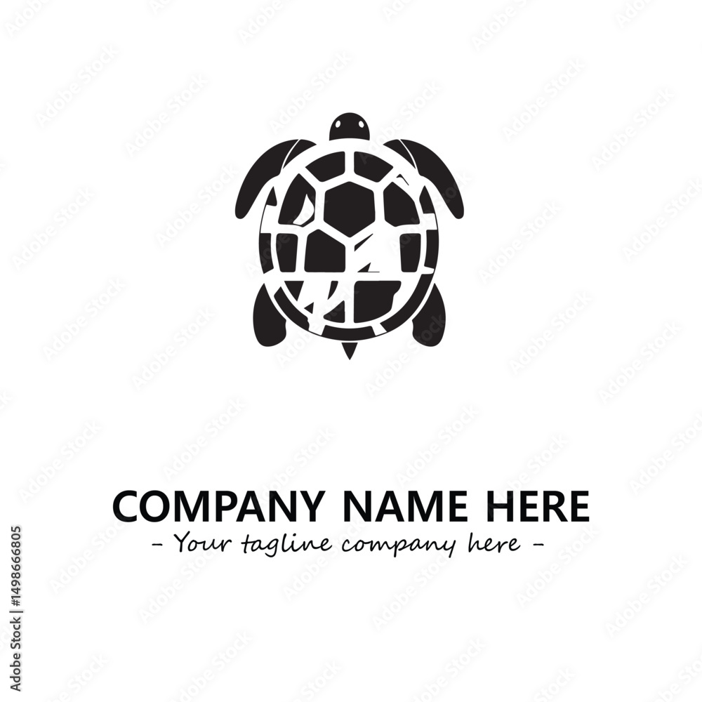 Fototapeta premium Turtle logo design vector illustration