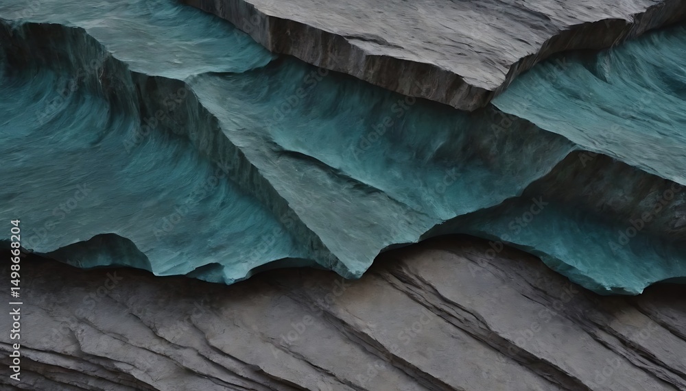 custom made wallpaper toronto digitalBlack dark blue green gray teal aqua turquoise rough mountain surface. Close-up. Toned stone rock mineral granite texture background. Cracked crumbled.grey, grunge, material, rough, abstract,
