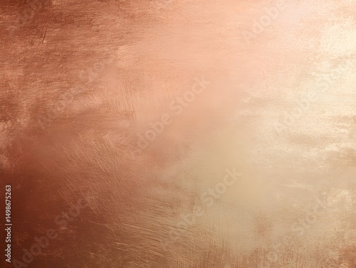 Abstract, textured background with metallic, coppery hues