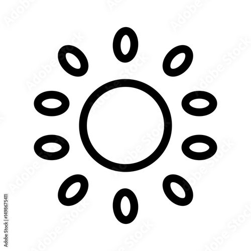 Sun Ray Icon