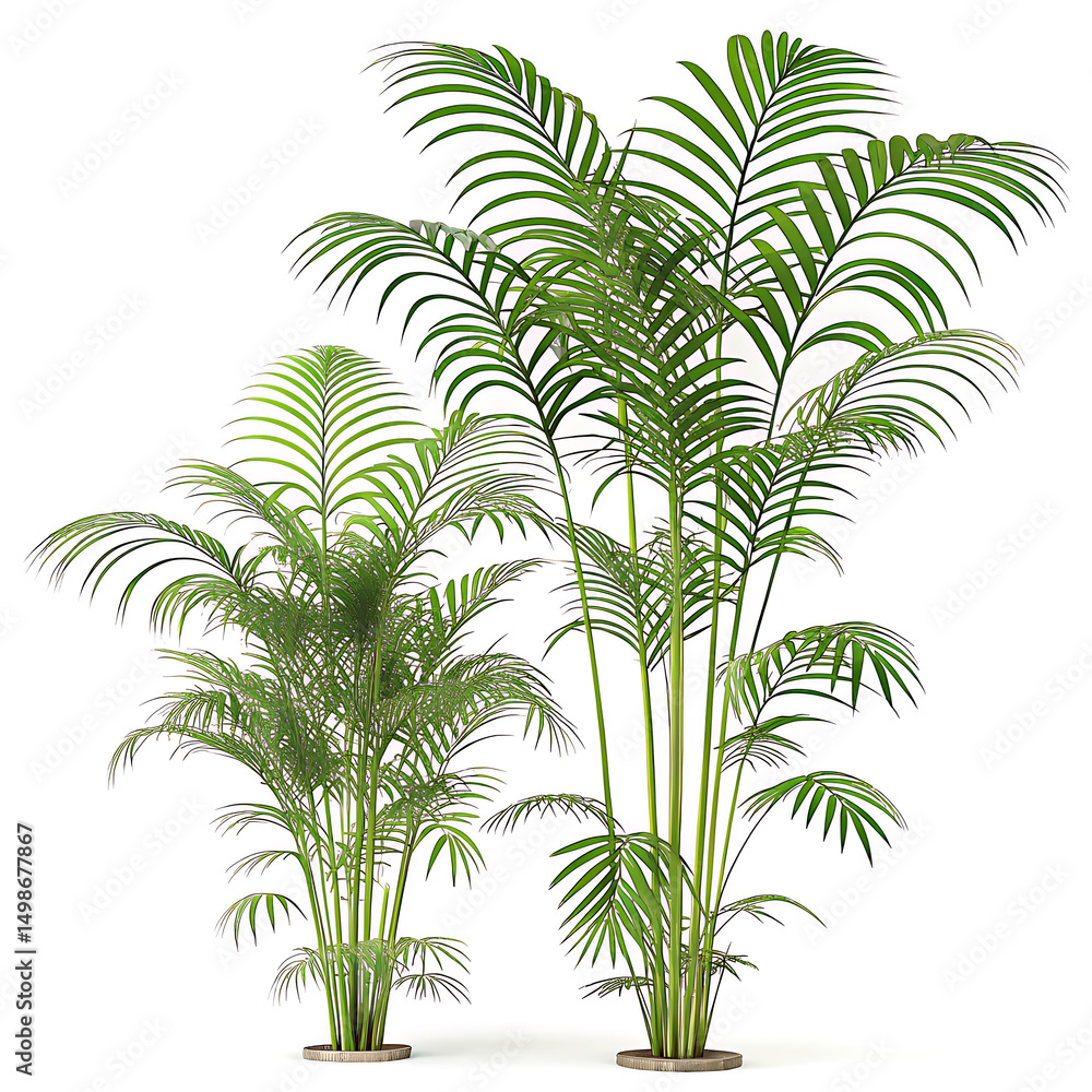 palm tree isolated on white palm tree isolated on white