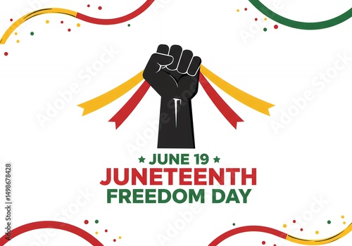 Celebrating Juneteenth Freedom Day, June 19th