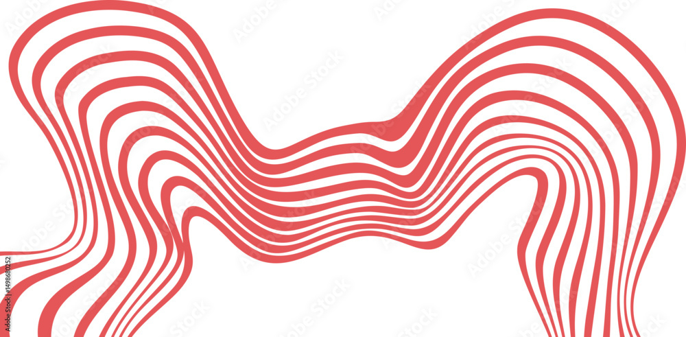 Obraz premium Dynamic Abstract Element Vector