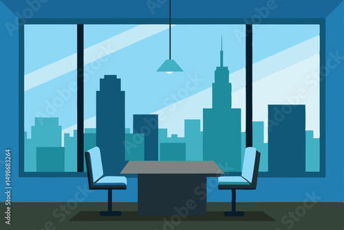 modern city skyline