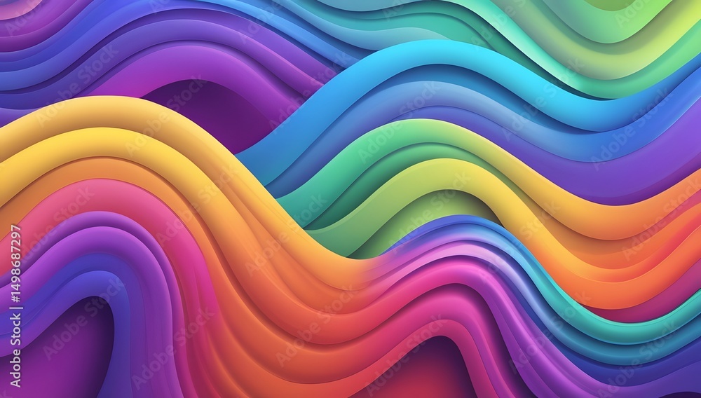 Abstract colorful wave background design with vibrant gradient colors Abstract colorful wave background design with vibrant gradient colors