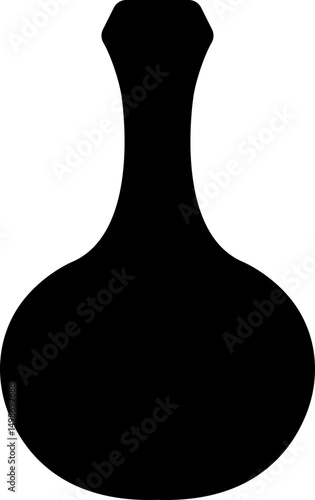Potion icon in flat. isolated on transparent background