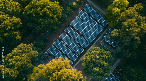 A team of energy experts analyzing the environmental and economic advantages of adding solar panels to corporate infrastructure.