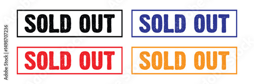 Sold stamp Icon . Flat vector icon . Vector Illustration . EPS 10  . 