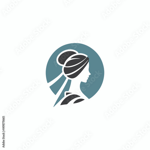 Japanese lady logo