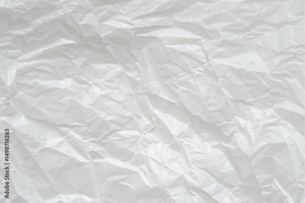 Obraz premium Old, blank, and rough crumpled paper surface with a textured and creased pattern