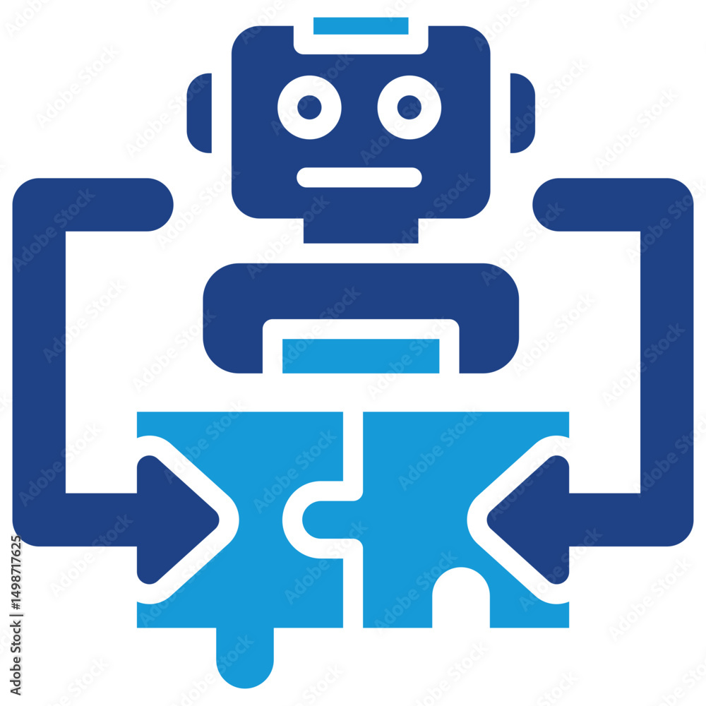 Decision Pathway Bot Icon Decision Pathway Bot Icon