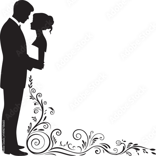 Bride and Groom Silhouette SVG – Elegant Wedding Couple for Cricut & Decor

Just Married Clipart – Romantic Bride & Groom PNG for Invitations & Crafts

Wedding Couple SVG Bundle – Mr and Mrs Design fo