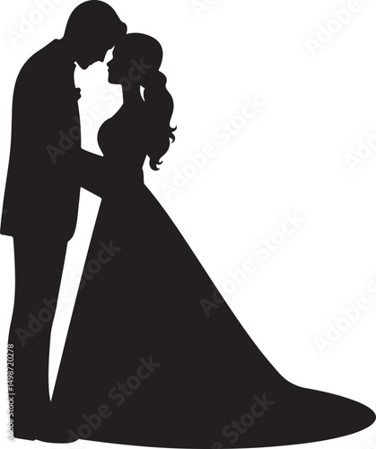 Bride and Groom Silhouette SVG – Elegant Wedding Couple for Cricut & Decor

Just Married Clipart – Romantic Bride & Groom PNG for Invitations & Crafts

Wedding Couple SVG Bundle – Mr and Mrs Design fo