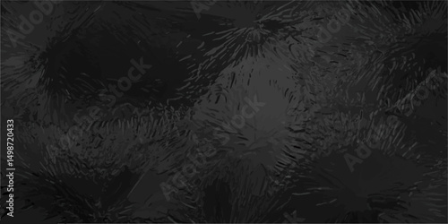 A sheet of black plastic textured watercolor paper as a background.