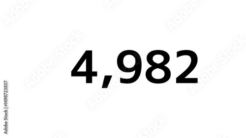 Wallpaper Mural 0から10000までのカウントアップの後にクラッカーの紙吹雪のあるアニメーション（背景透過） Torontodigital.ca