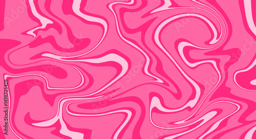 Pink liquify abstract background
