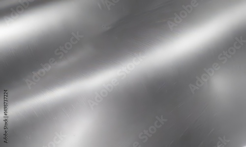 Sleek silver metallic texture, brushed metal effect, smooth, metallic, elegant