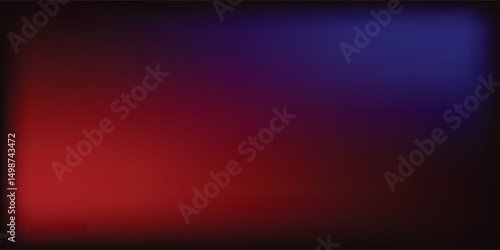 Gradient image combining red and blue hues, depicting abstract artistic concepts and color transition.