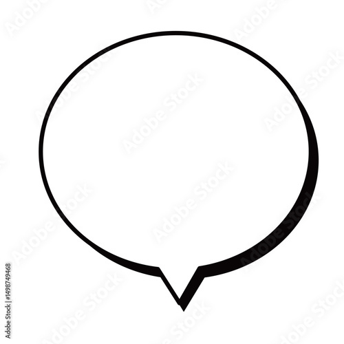 フキダシシンプル　円形