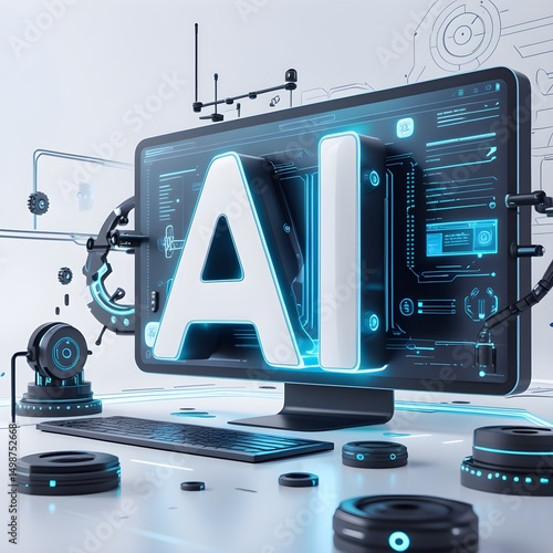 computer network connection and using AI tools.