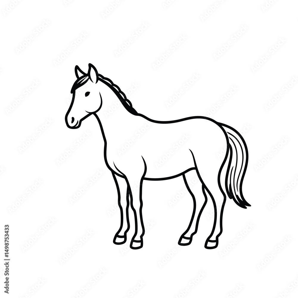 horse vector illustration horse vector illustration