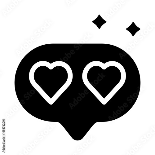Multiple Likes Solid Icon