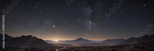 Wallpaper Mural Vast, dark sky ablaze with countless twinkling stars ,  astronomy,  background,  deep space Torontodigital.ca