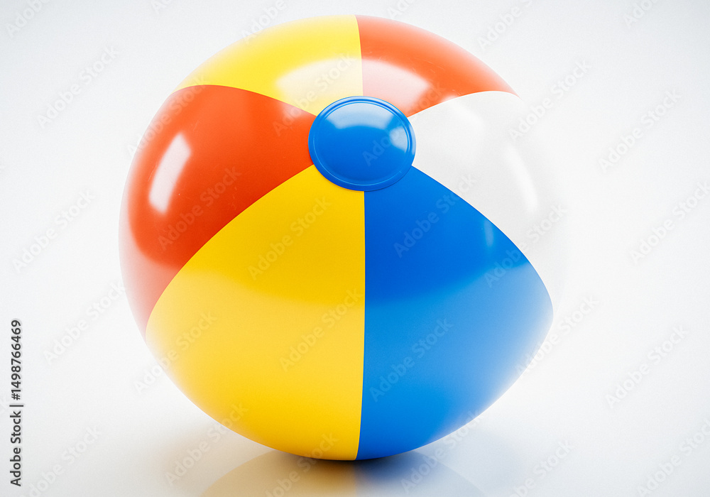 Obraz premium Colorful Beach Ball