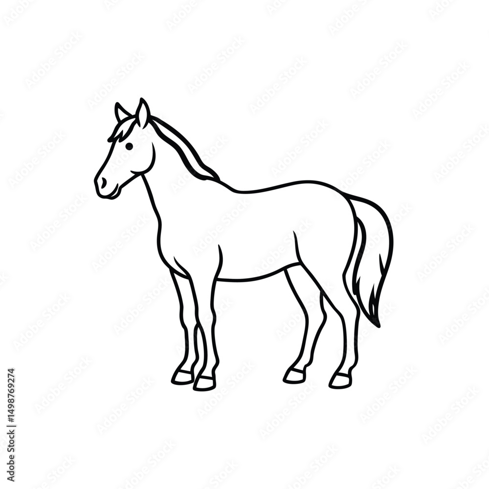 horse vector illustration horse vector illustration